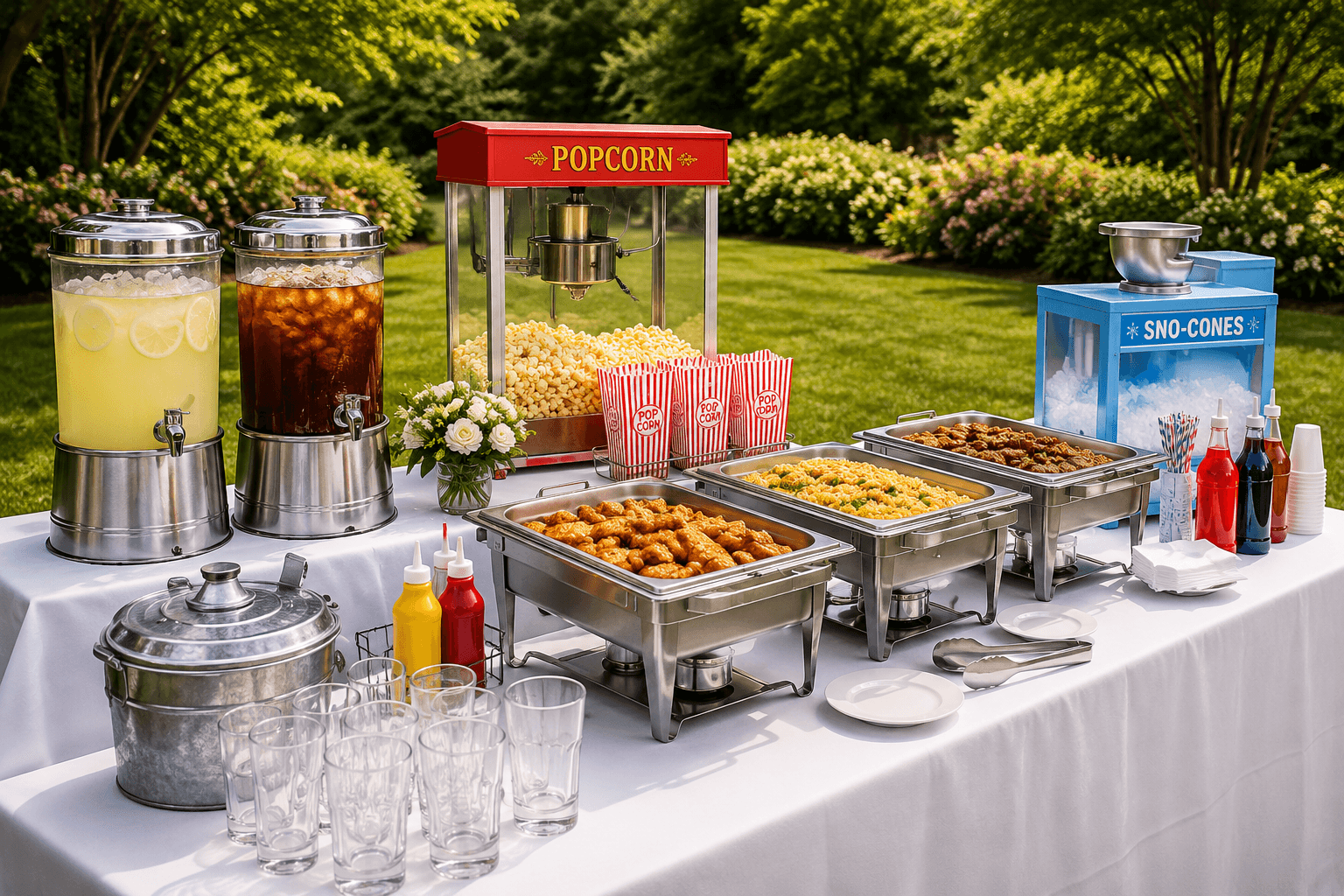 Beverage & Food Service Rentals — Greenville, SC